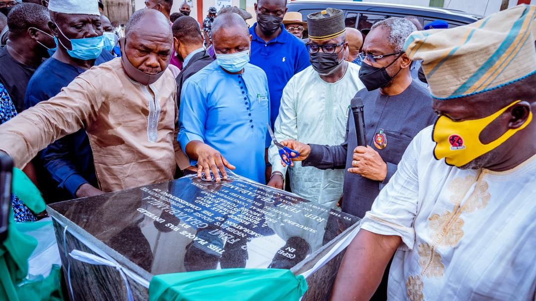Gbaja commissions several road projects in his constituency