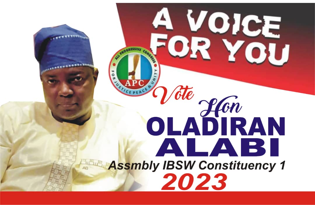Oladiran Alabi declares intention to run for the State House Of Assembly