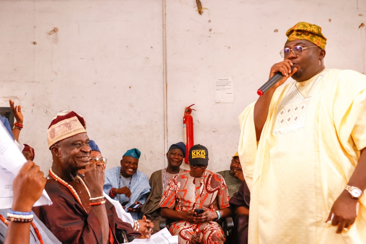 Oyo 2023: Adelabu meets Ibadan Mogajis, boosts internal security with cash donation