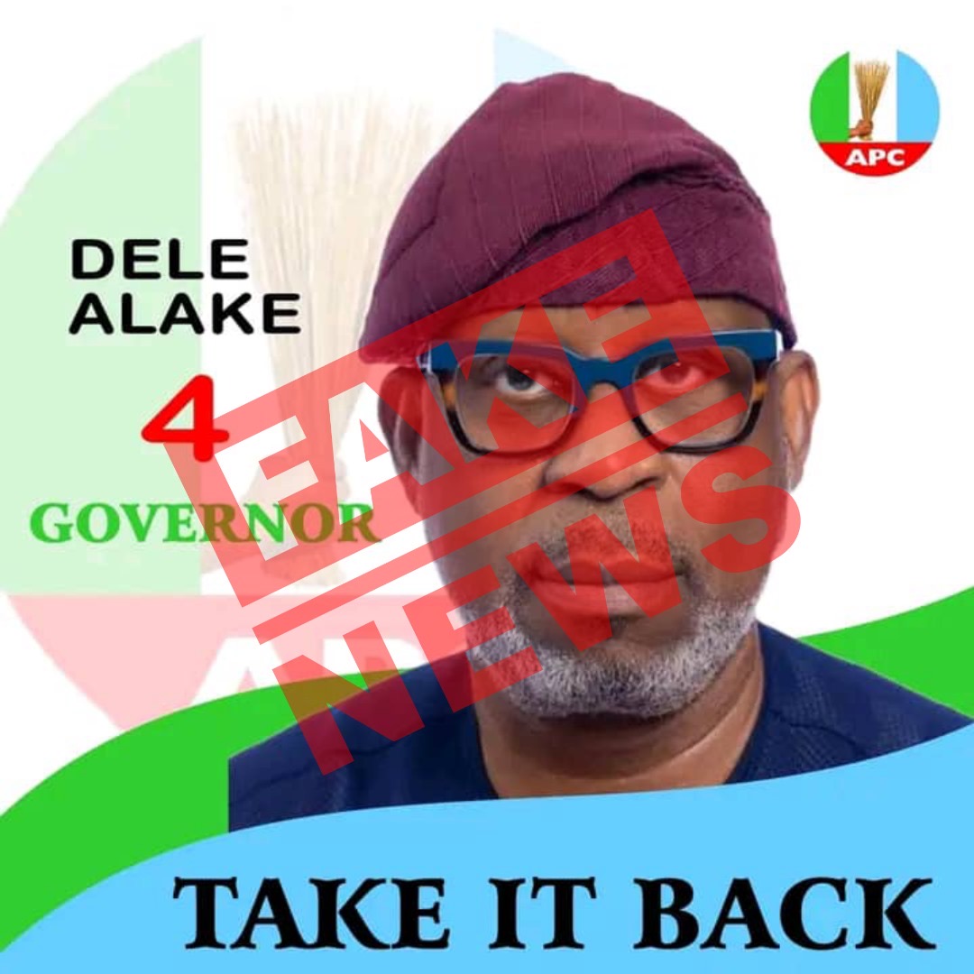 MINISTER OF SOLID MINERALS, DR DELE ALAKE IS NOT SEEKING TO BE GOVERNOR OF EKITI STATE