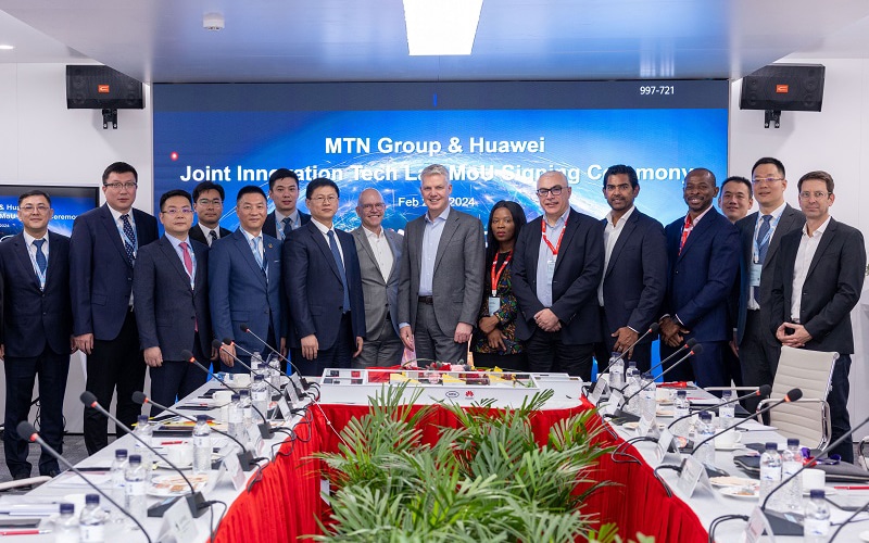 MTN and Huawei Sign Memorandum of Understanding for Joint Innovation Tech Lab to Boost Digital Transformation in Africa